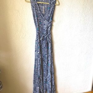 Poupette St. Barth wrap dress L NWT